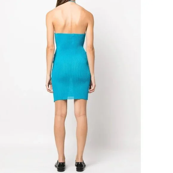 A. ROEGE HOVE Emma Halterneck Mini Dress - Picture 3 of 11